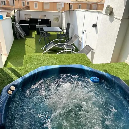 Luxury Homes Penthouse Con Jacuzzi Vera, Garrucha,mojacar Apartment *